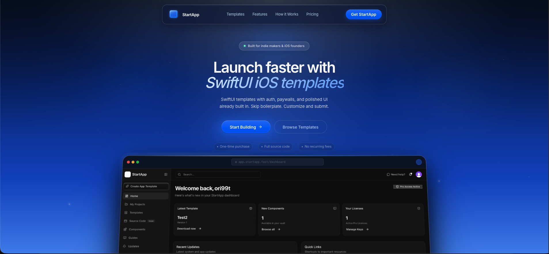 StartApp — Launch Your iOS App in Hours, Not Weeks